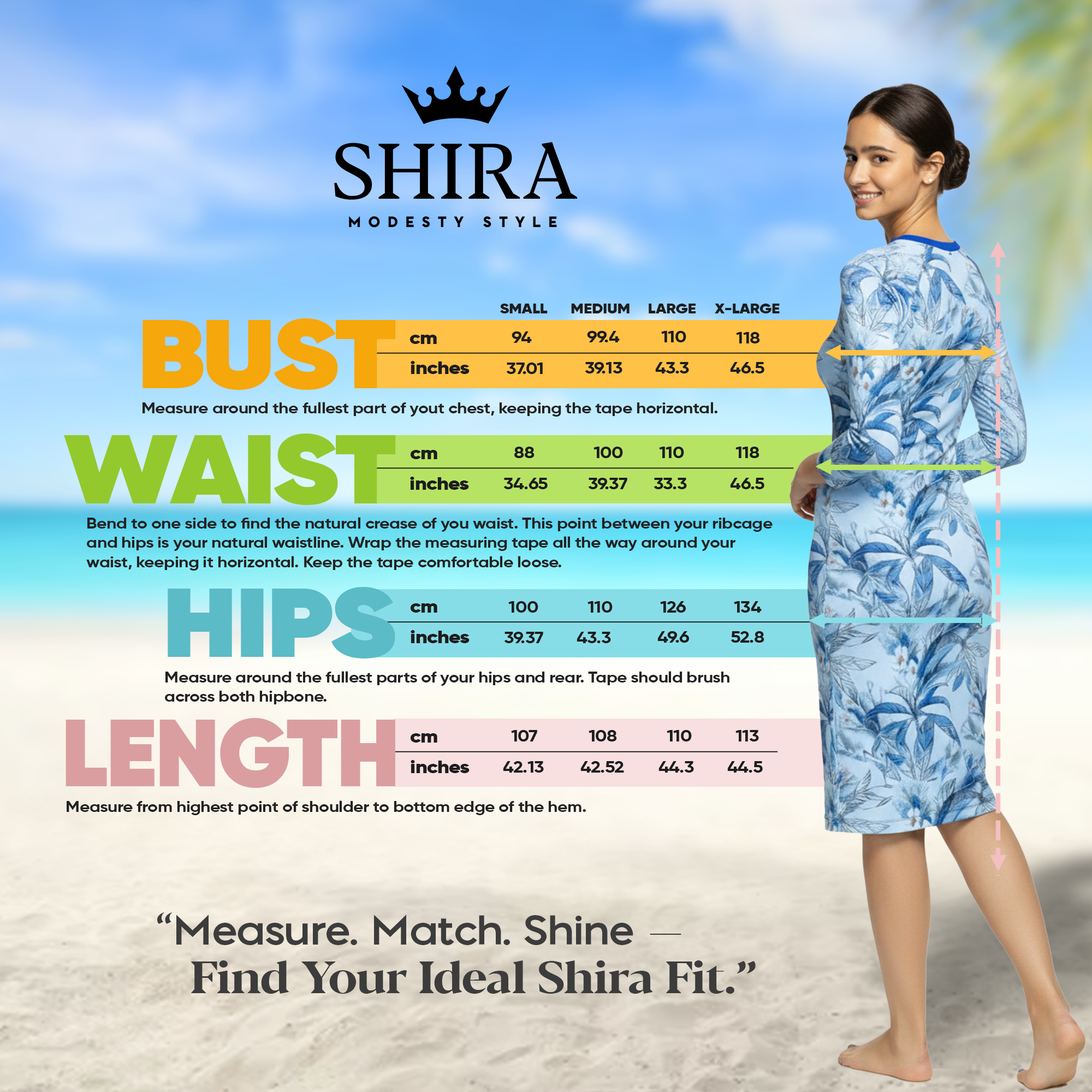 Woman Modest Tznius 3/4 Sleeve Athletic Swimdress Beach Cover up UPF 50+ Sun Protection (Flowers / Light Blue) (Copy)